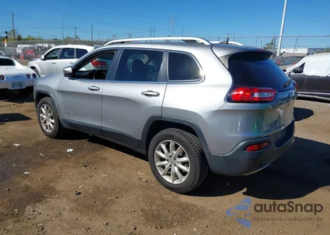 2017 Jeep Cherokee Limited из США, поврежденный, VIN 1C4PJMDB0HW599120